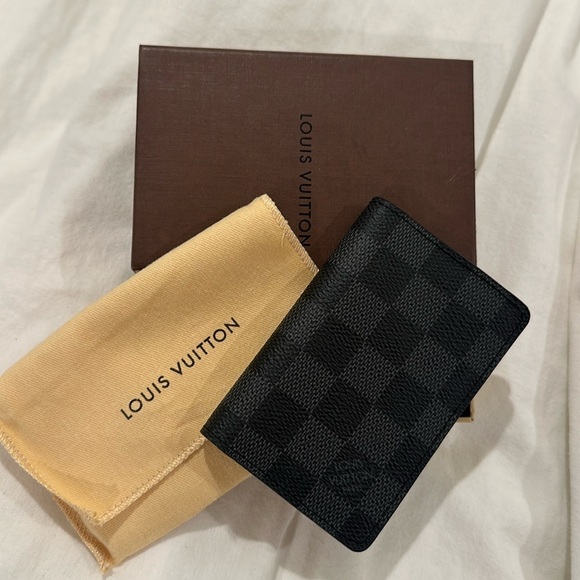 Louis Vuitton Pocket Organizer Wallet Cardholder - Picture 1 of 4